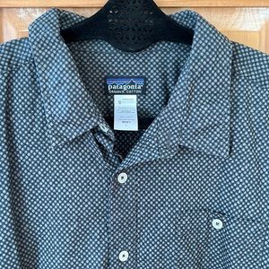 Mens Patagonia Short Sleeve Burton Down